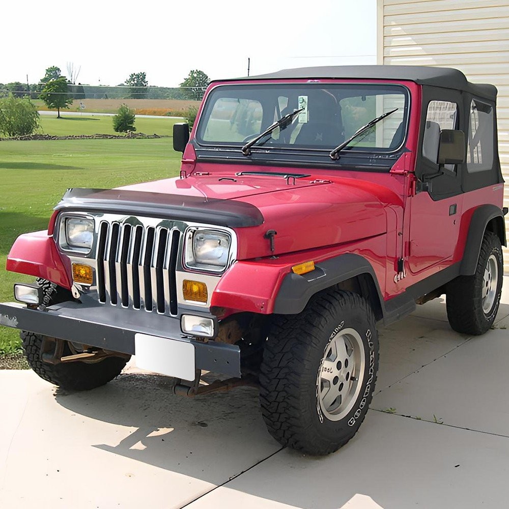 Amber Front Bumper Turn Signal Parking Light Housings For Jeep 87-95 Wrangler YJ thumbnail 11