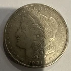 1921 Morgan Silver Dollar $1 Circulated Business Strike .900 Fine Silver Coin