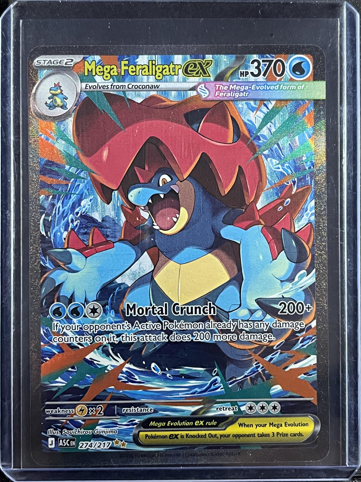 ポケモンカードゲーム MEGA FERALIGATR ex #763 MINT PSA9 Mega Feraligatr ex #763 Prices | Pokemon Japanese Start Deck 100