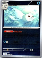 Dewgong 022/094 Common Phantasmal Flames Pokemon Reverse Holo NM