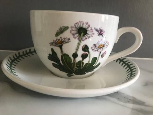 Portmeirion Botanic Garden Daisy Jumbo Cup and Saucer - 第 2/9 張圖片