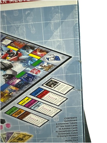 Transformers Monopoly Game New And Sealed - Picture 5 of 9