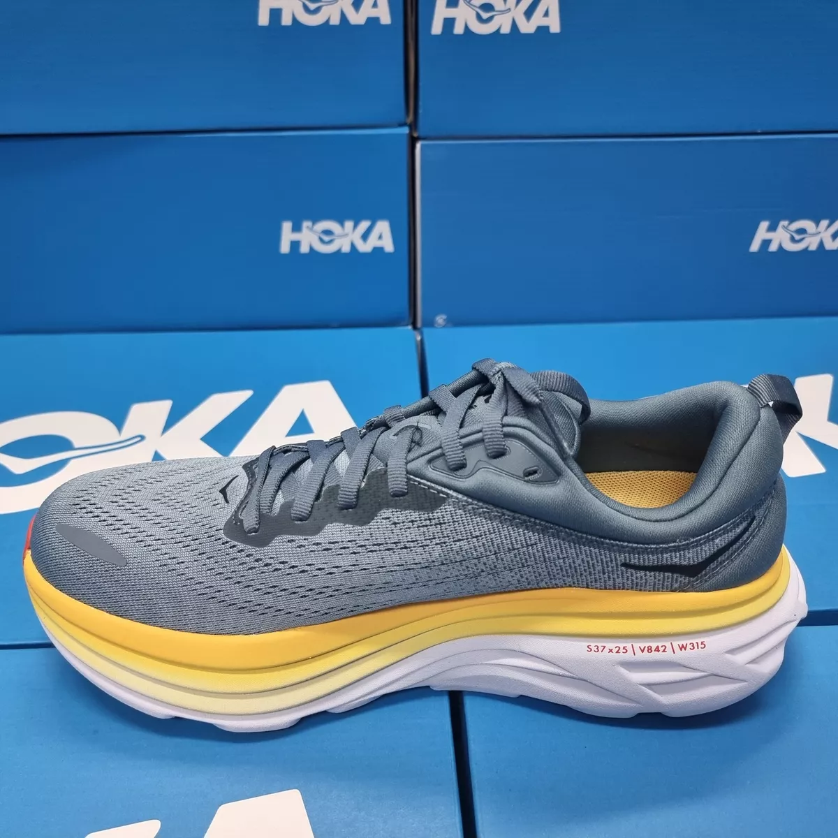 NEW Hoka One One Bondi 8 1123202/GBMS Men's Running Shoes