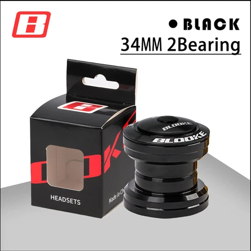 Auriculares de bicicleta BLOOKE 34 MM MTB 2 rodamientos sellados para vástago de horquilla sin rosca de 28,6 mm - Imagen 12 de 20