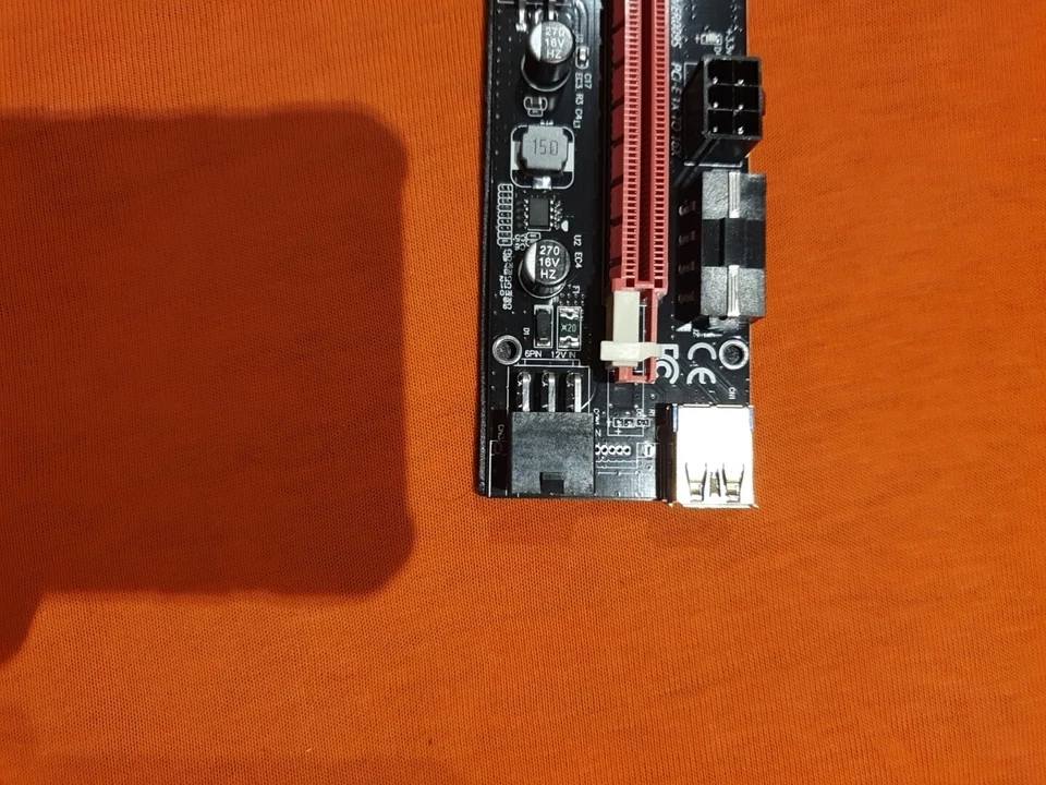6x PCE164P-N08 VER009S High Speed PCI-E 1X to 16X Expansion For Mining Rig All 6 - Image 3 of 4
