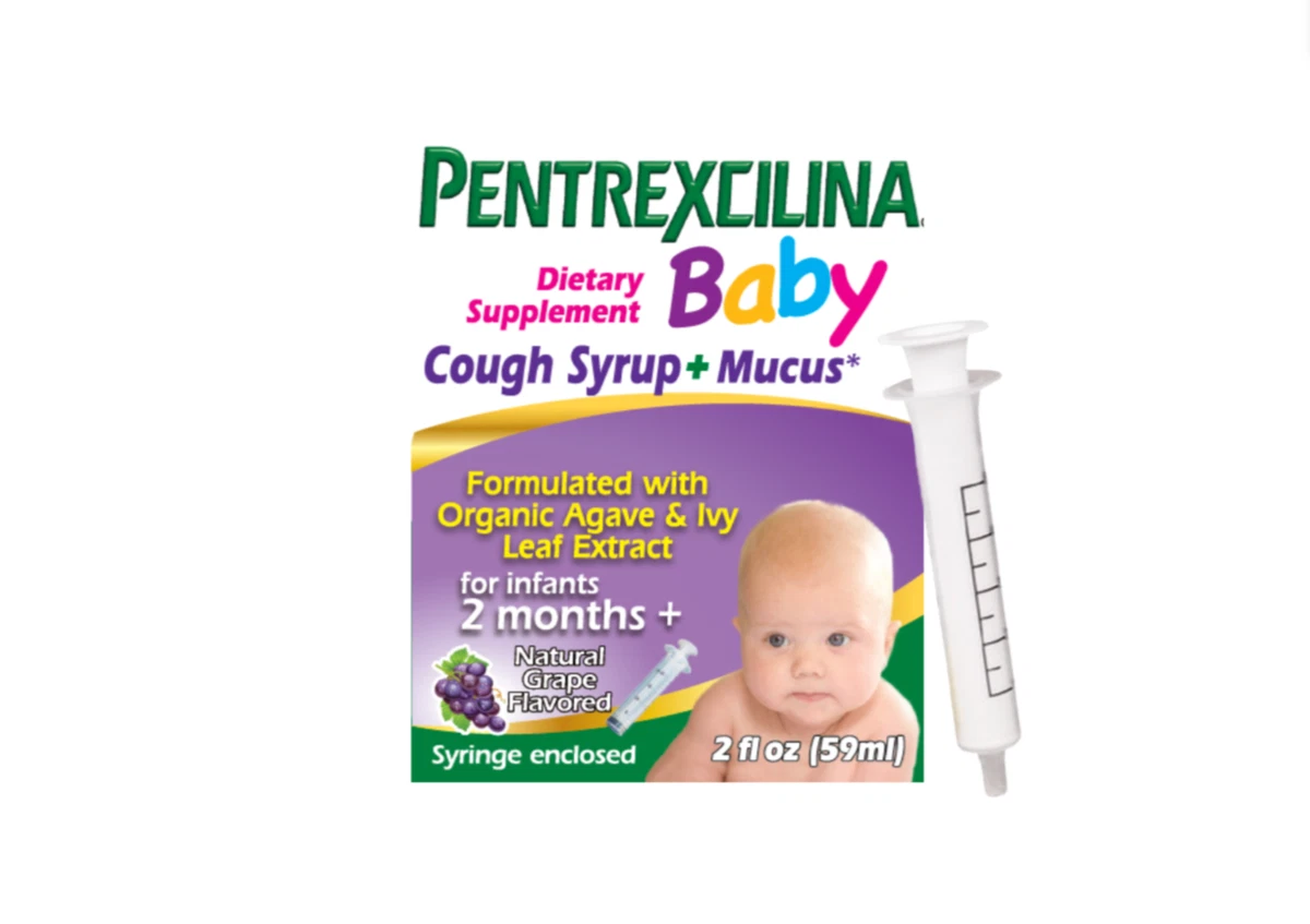 Pentrexcilina Baby Cough And Phlegm Syrup Oz/ Jarabe Tos Y, 54 OFF