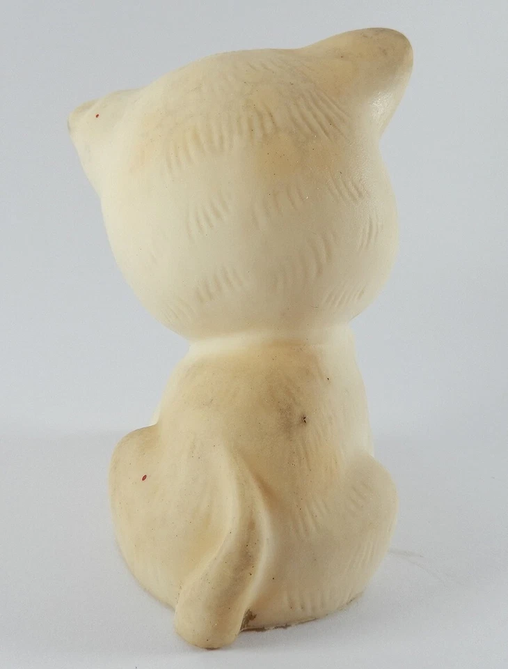 VINTAGE MAYER CAT RUBBER TOY MADE IN ISRAEL RARE COLLECTIBLE 1950'S - Image 3 of 4
