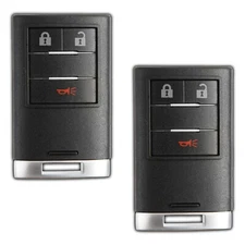 2 Replacement For Cadillac SRX Smart Key Remote NBG009768T 3 Button PN 20984232