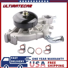 Water Pump w/ Gasket For Chevy Silverado Tahoe GMC Sierra Cadillac Escalade