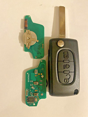 Cl&eacute; Vierge CE0523 / CE0536 Pour Citro&euml;n C3 II, DS3, C3 Picasso, Peugeot Partner, Berlingo (apr&egrave;s 2008/2009