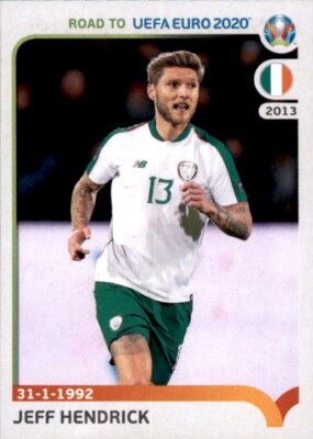 Road to EM 2020 - Sticker 252 - Jeff Hendrick - Irland