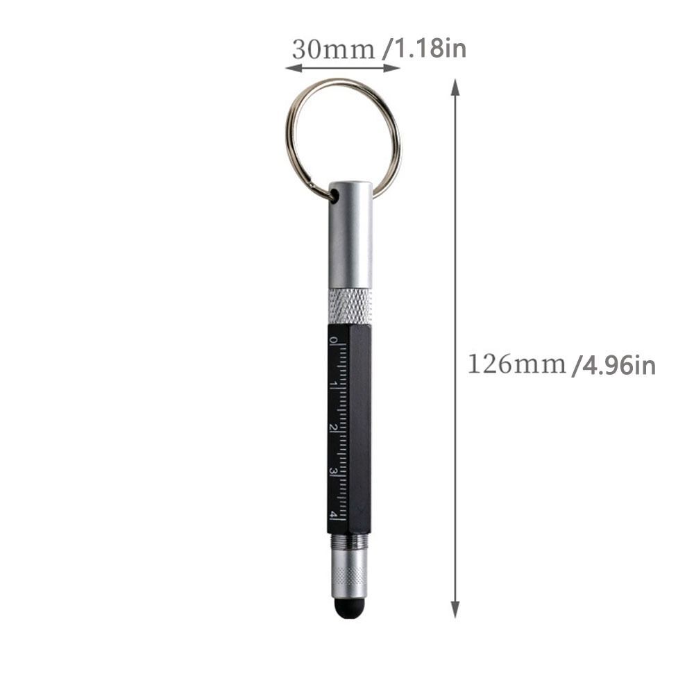 Keychain Small Stylus Pen Bazic Ballpoint Pen Palm Mini Pens W Key