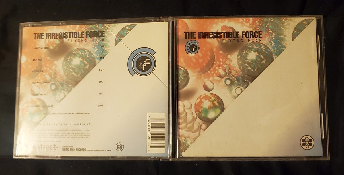 The Irresistible Force - Flying High - rare 1993 Instinct CD The Irresistible Force - Flying High - rare 1993 Instinct CD