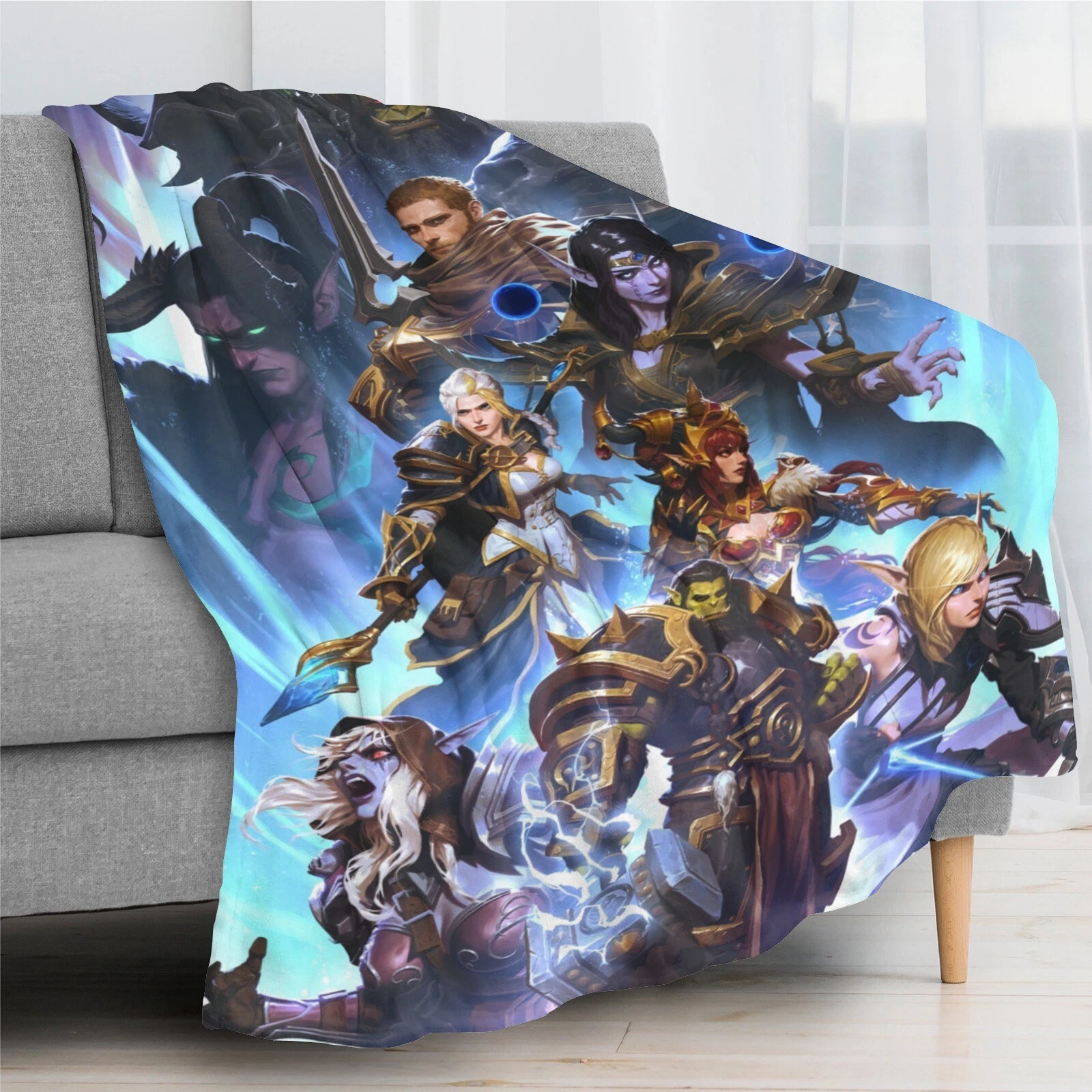 World of Warcraft Blanket Soft Bed Sofa Cozy Birthday Gift