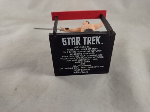 Applause Star Trek Sulu Diorama Miniature Figure - Picture 7 of 11