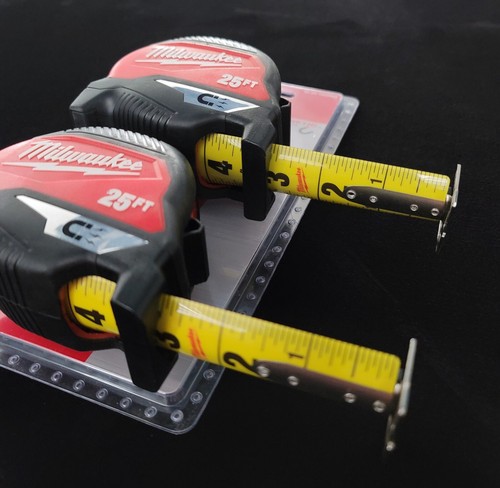 Milwaukee 25ft magnetic tape measure (2 Pk) - Picture 12 of 24