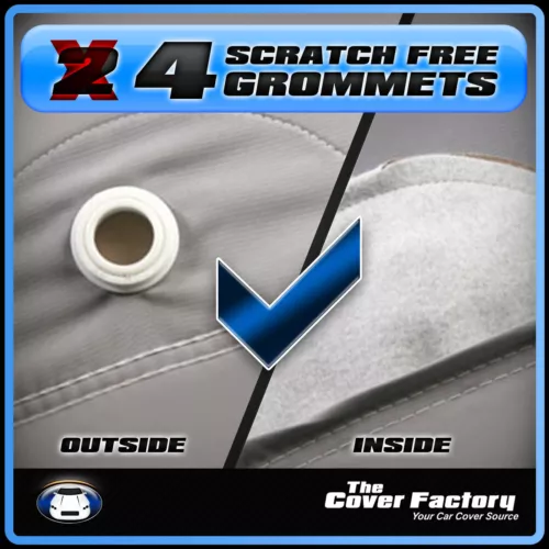 FITS CHRYSLER PLYMOUTH PROWLER 1997-2002 CAR COVER - 100% Waterproof Breathable - Picture 6 of 11