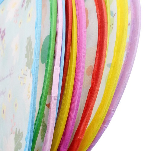 Foldable Cute Fans Portable Small Round Hand Fan Cooling Pocket Random Color 1PC - Picture 10 of 11
