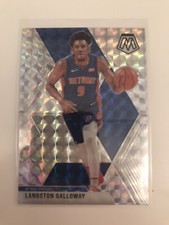 2019-20 Langston Galloway Mosaic Silver Prizm
