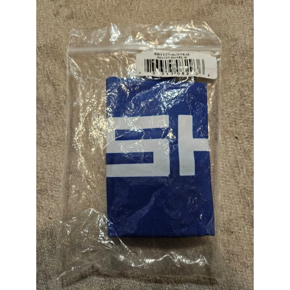 NEW Shock Doctor Compression Arm Sleeve in Royal Blue, Adult Medium - Image 2 of 4