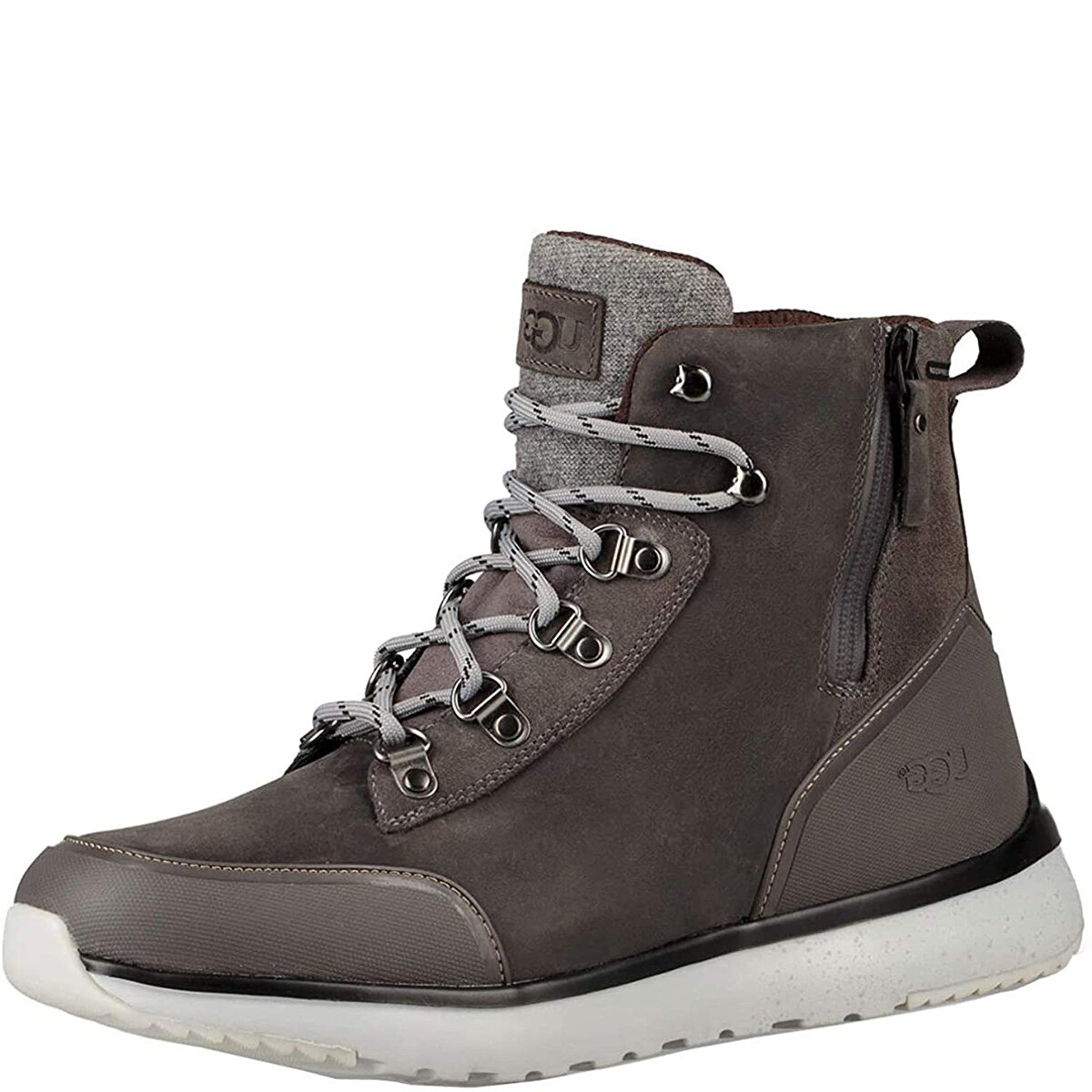 UGG Mens Caulder Dark Grey Mixed Media Waterproof Boots 7 M UGG Mens Caulder Dark Grey Mixed Media Waterproof Boots 7 M