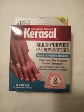 Kerasal Multi-Purpose Nail Repair Patches for Finger/Toe Nails, 14ct 