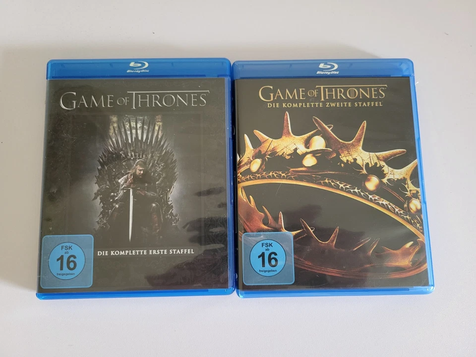 Game of Thrones Die komplette 1 & 2 Staffel Blu ray Sehr gut - Bild 1 von 1
