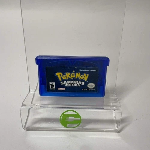 Pokemon Sapphire (Nintendo GameBoy Advance, 2003)