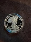 2002-W Proof American Silver Eagle Dollar $1 Box & COA US Mint Bullion OGP