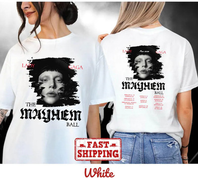 Lady Gaga The Mayhem Ball Concert T-Shirt, 2026 World Tour Unisex Shirt