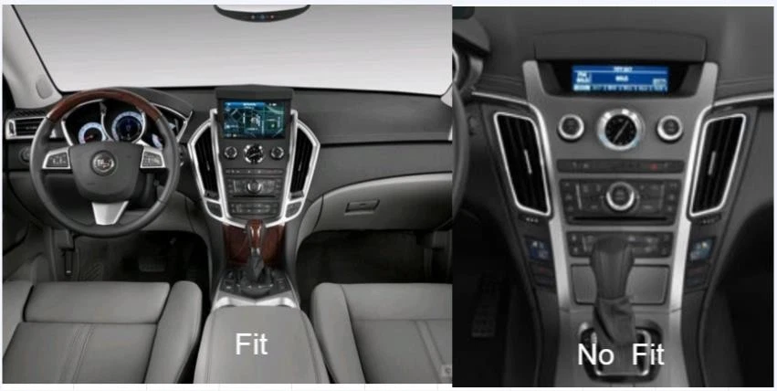 Nuevo 9.7" Coche Estéreo Radio Carplay GPS Android 13 Para Cadillac SRX 2009-2012 Foto 3 de 4