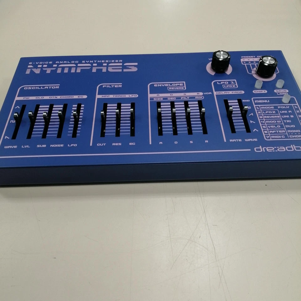 DREADBOX Nymphes 6-Voice Analog Synthesizer Digital Reverb Midi Gebraucht - Bild 3 von 4
