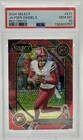 2024 Panini Select - Club Level Jayden Daniels #217 Red Disco Prizm /49 (RC)