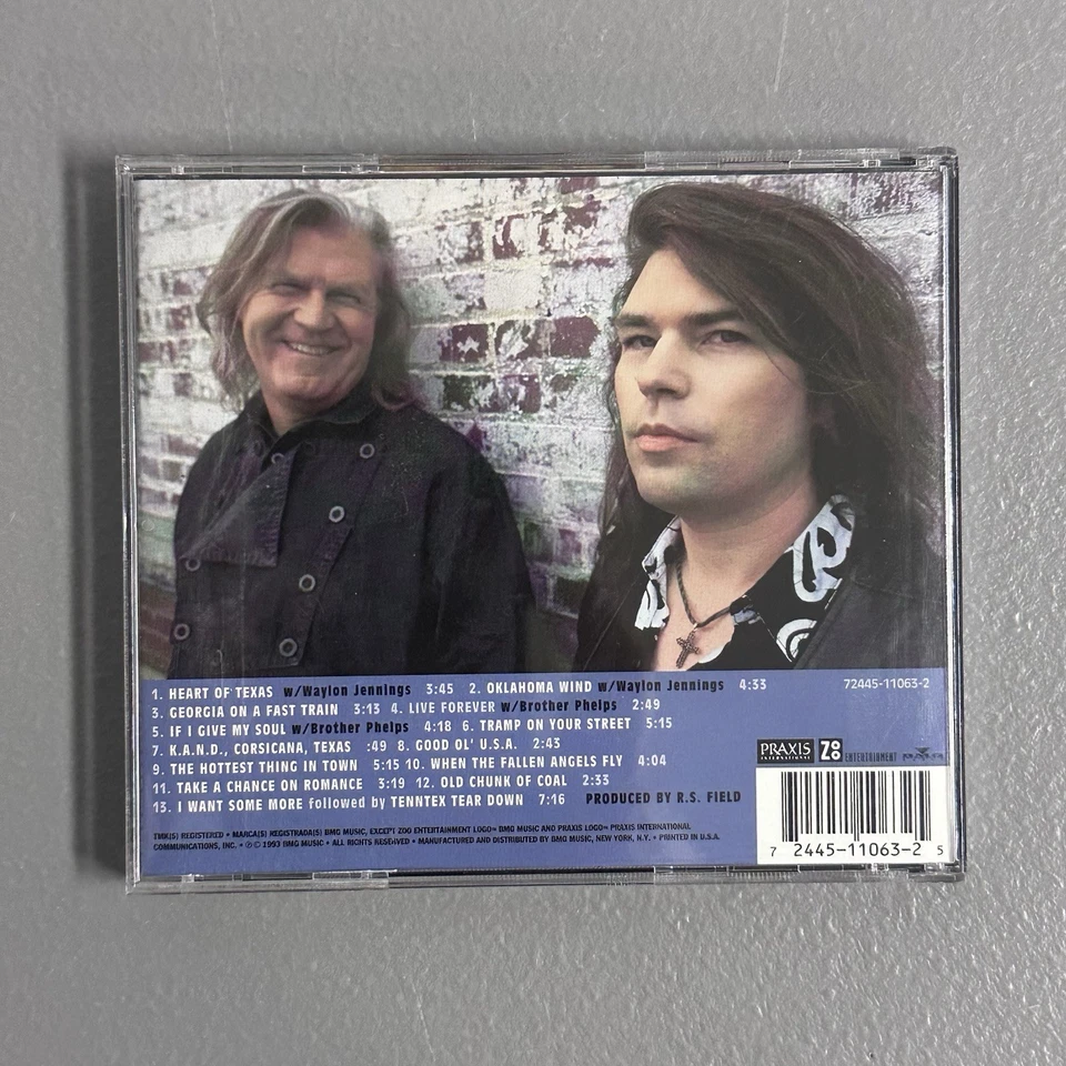 BILLY JOE SHAVER - Tramp On Your Street  (1993 CD) Al Kooper, Eddy Shaver — 第 2/3 张图片