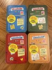 2021 TOPPS GARBAGE PAIL KIDS FOOD FIGHT  REFRIGERATOR Set of 4 Tins GBK New