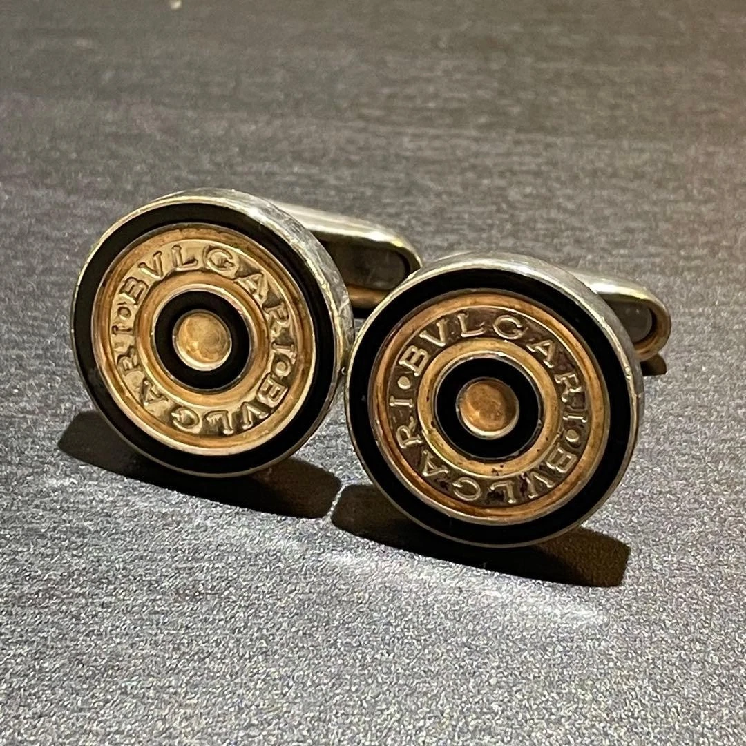 Bvlgari Black Cufflinks for Men for sale | eBay