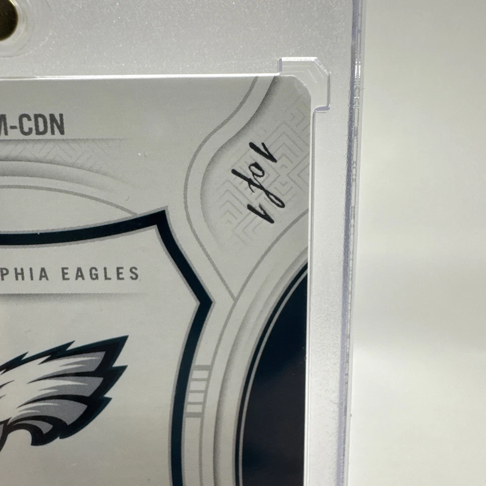 Cooper Dejean 2024 NATIONAL TREASURES PLACA DE IMPRESSÃO PATCH NOVATO 1/1  - Imagem 3 de 4