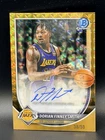 DORIAN FINNEY-SMITH 2025-26 BOWMAN CHROME AUTO GOLD REFRACTOR  /50 LAKERS