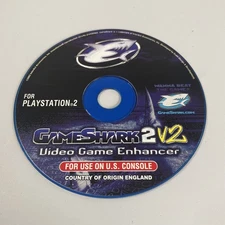 GameShark 2 V2 For PS2 Playstation 2 Disc Only Video Game Enhancer 2002 READ