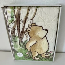NEW in BOX - CLASSIC Winnie The Pooh 100% Cotton Quilt, 38”x48”, by DISNEY 