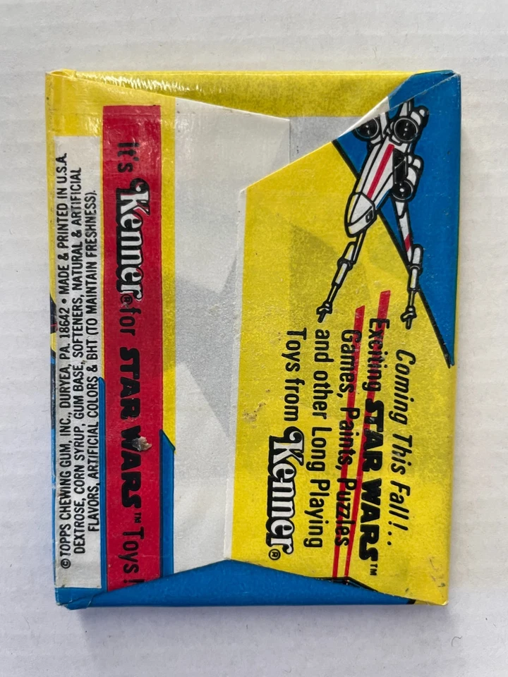 Topps Star Wars Series 1977 paquete de cera 2 Foto 2 de 4