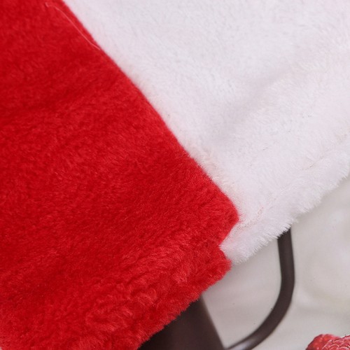 Christmas Hat Elf Style Hat Stripes Headdress Party Decoration Christmas cap - Picture 8 of 11