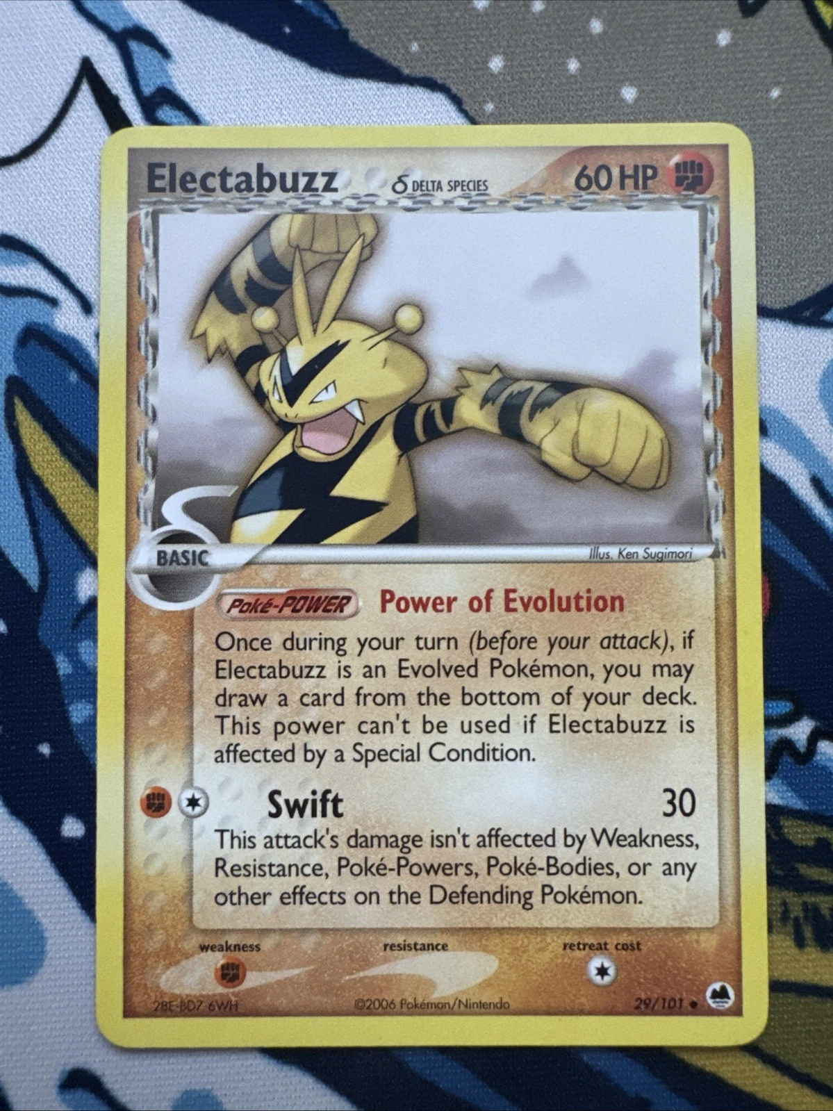 Pokemon Electabuzz δ (29/101) Dragon Frontiers LP
