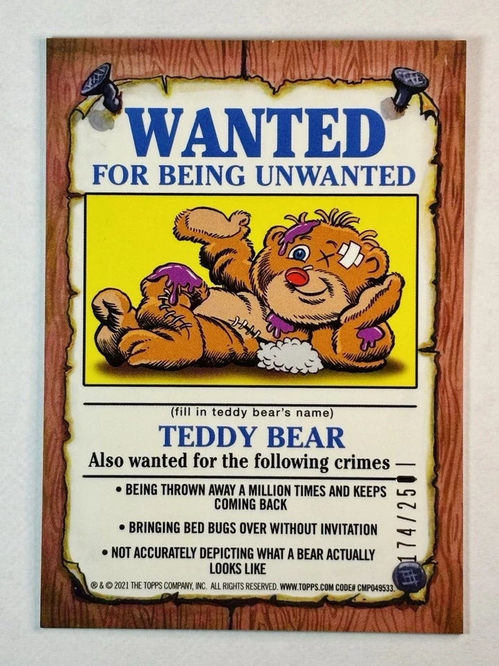 Gpk 2021 Chrome Series 4 Roy Bot ~Purple Wave Refractor~ #174/250 🤖🔥 #AN5a - Image 2 of 3