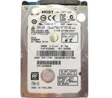 HTS545050A7E362 PN: 0J23845 MLC: DA5206 Thailand 2.5" 500gb Sata HDD FEB-13