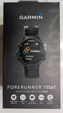 Garmin Forerunner 735xt Tri Bundle - Black/Gray