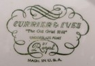Royal China Currier & Ives The Old Grist Mill 10" Dinner Plate — photo 3