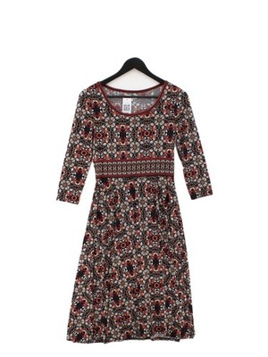 Max Studio A-Linien Midikleid XS in Schwarz