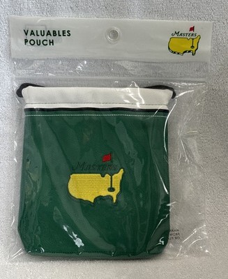 Masters Tournament Green Valuables Pouch Augusta National Golf   NWT