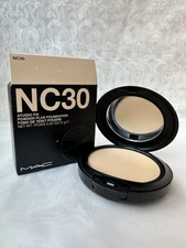 MAC Studio Fix Powder Plus Foundation-NC30 original / Old formula .52oz 15g New